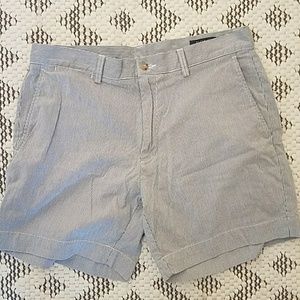 Men's Ralph Lauren classic fit 6" pinstripe shorts
